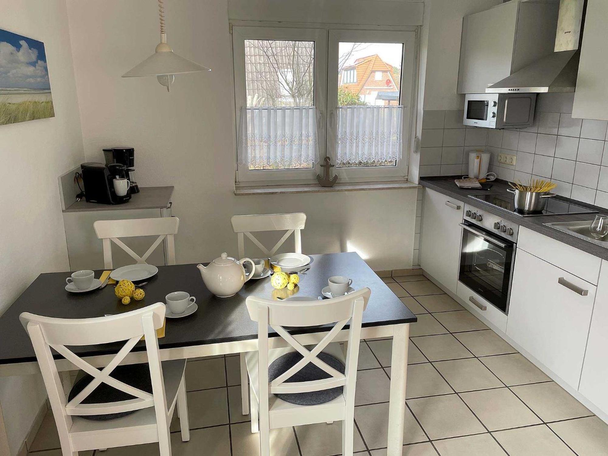 Haus "An Der Kurpromenade" Appartement Harlesiel Buitenkant foto