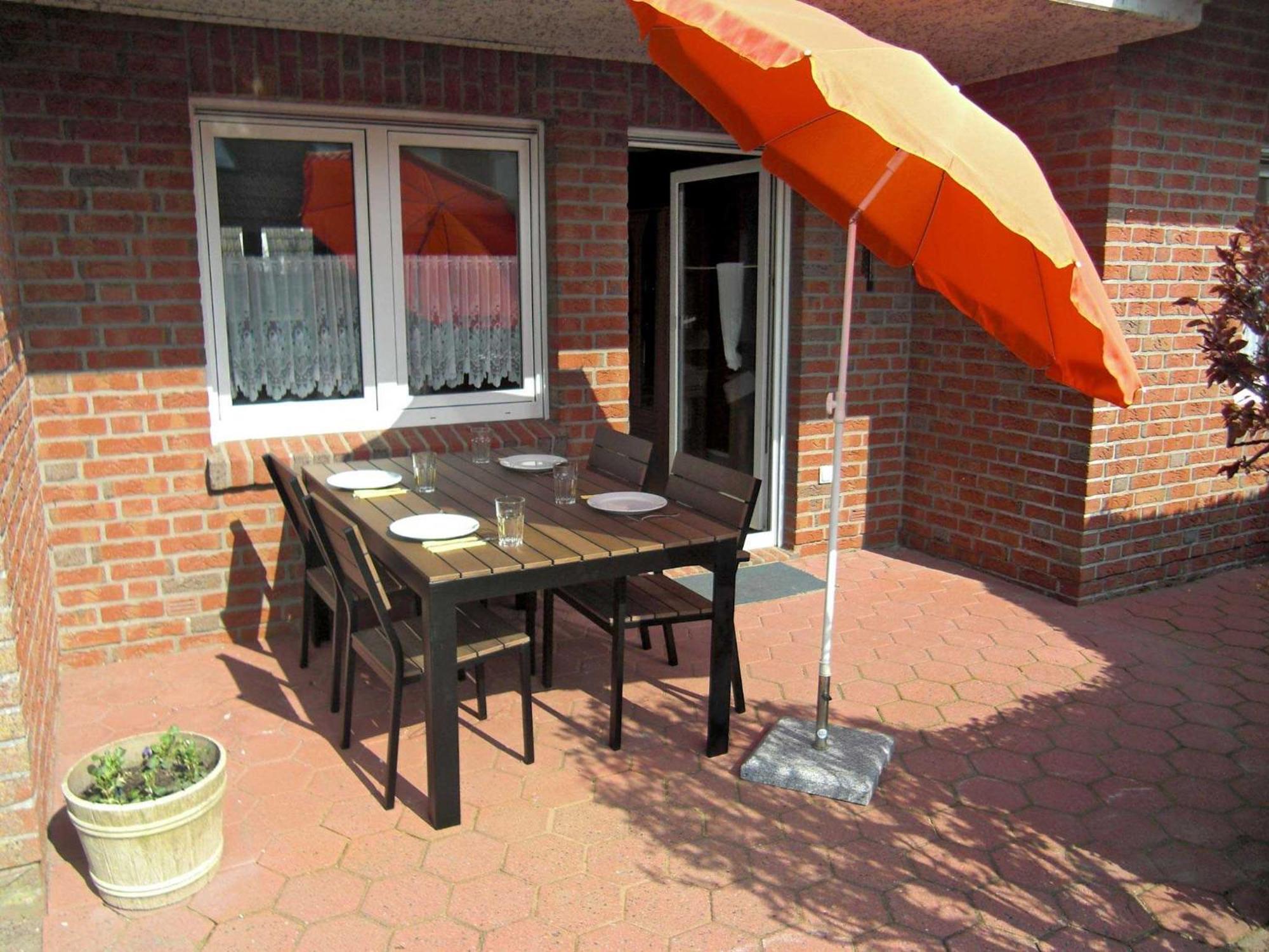 Haus "An Der Kurpromenade" Appartement Harlesiel Buitenkant foto